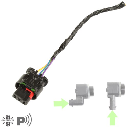Pdc parking sensor - sensor, plug